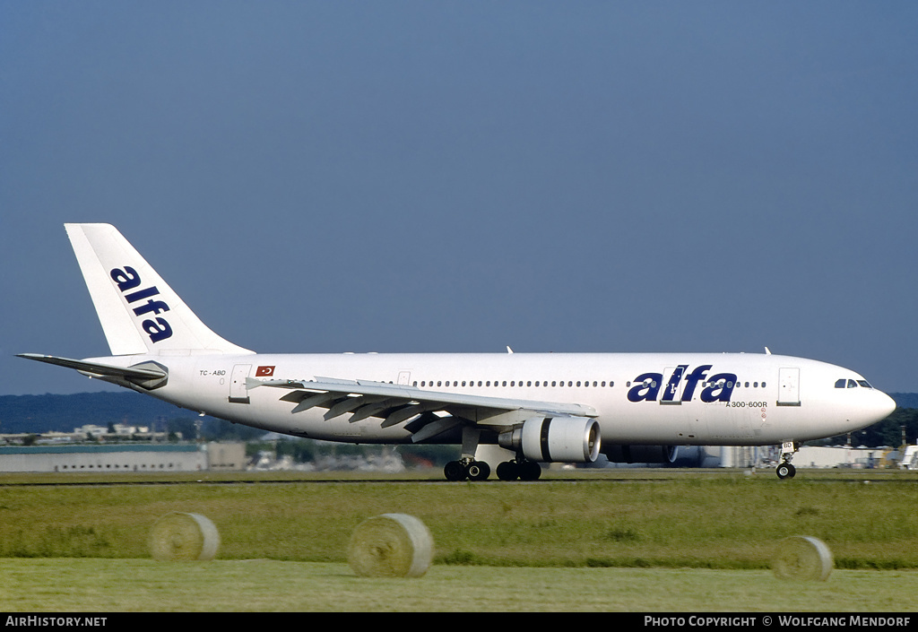 Aircraft Photo of TC-ABD | Airbus A300B4-622R | Air Alfa | AirHistory.net #519090