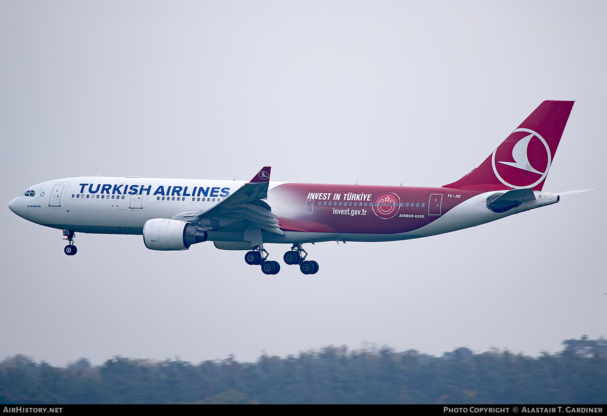 Aircraft Photo of TC-JIZ | Airbus A330-223 | Turkish Airlines | AirHistory.net #519111