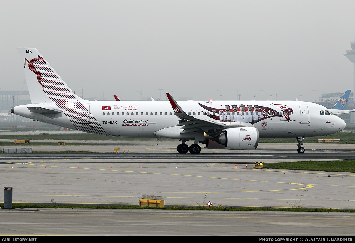 Aircraft Photo of TS-IMX | Airbus A320-251N | Tunisair | AirHistory.net #519113