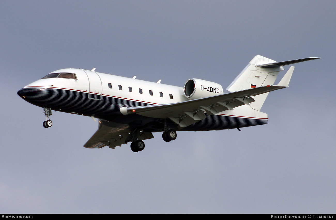 Aircraft Photo of D-ADND | Bombardier Challenger 604 (CL-600-2B16) | AirHistory.net #519117