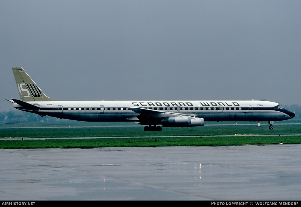 Aircraft Photo of N8642 | McDonnell Douglas DC-8-63CF | Seaboard World Airlines | AirHistory.net #519123