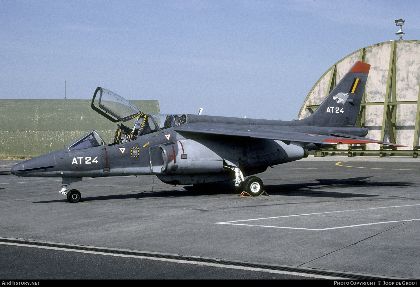 Aircraft Photo of AT24 | Dassault-Dornier Alpha Jet | Belgium - Air Force | AirHistory.net #519128