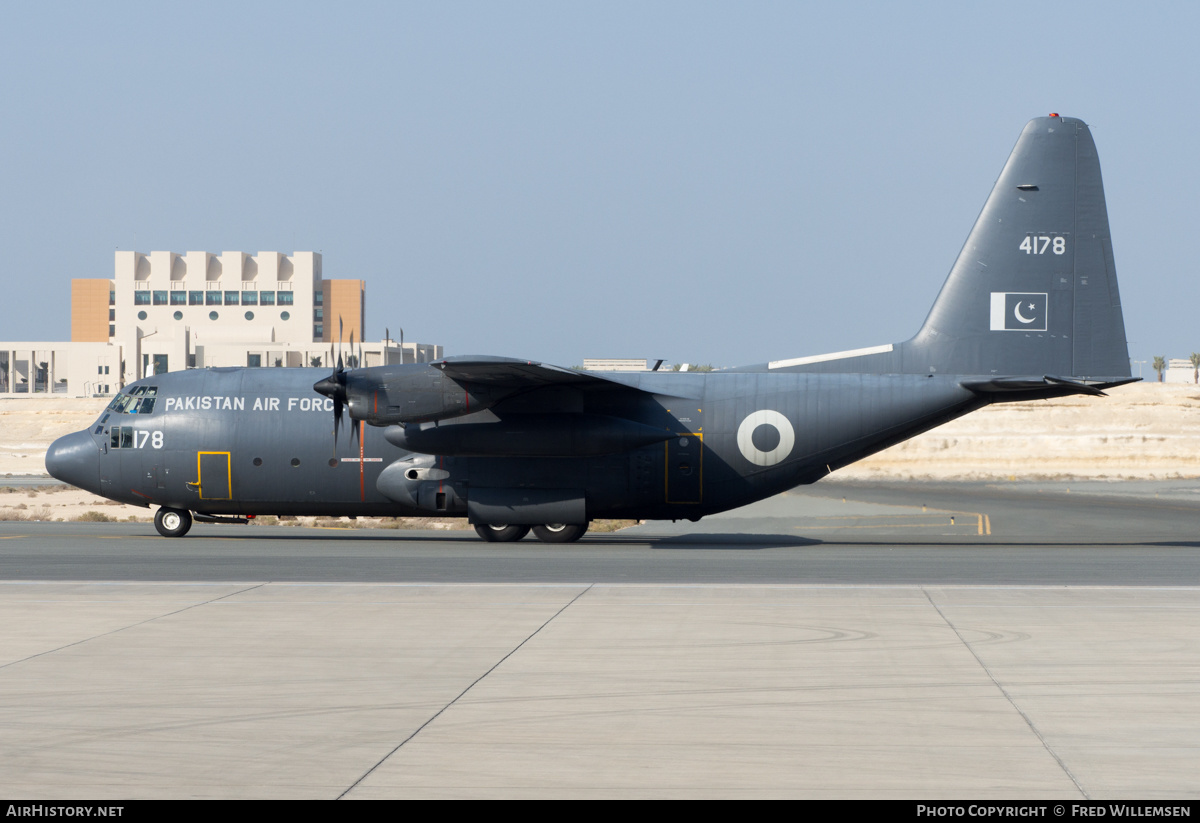 Aircraft Photo of 4178 | Lockheed C-130E Hercules (L-382) | Pakistan - Air Force | AirHistory.net #519138