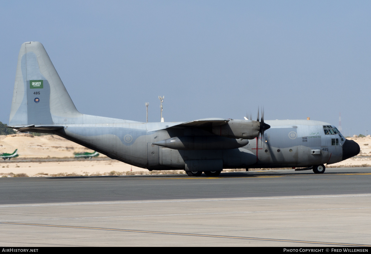 Aircraft Photo of 485 | Lockheed C-130H Hercules | Saudi Arabia - Air Force | AirHistory.net #519139