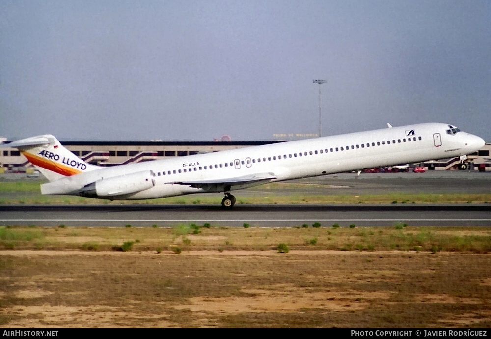 Aircraft Photo of D-ALLN | McDonnell Douglas MD-83 (DC-9-83) | Aero Lloyd | AirHistory.net #519186