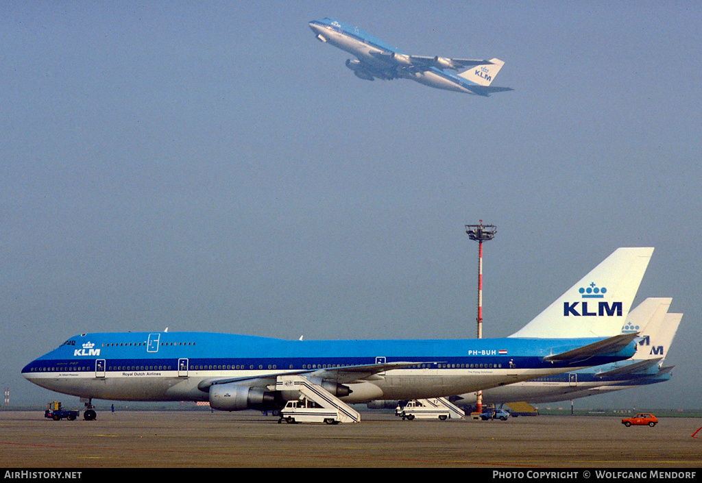 Aircraft Photo of PH-BUH | Boeing 747-206BM(SF/SUD) | KLM - Royal Dutch Airlines | AirHistory.net #519190