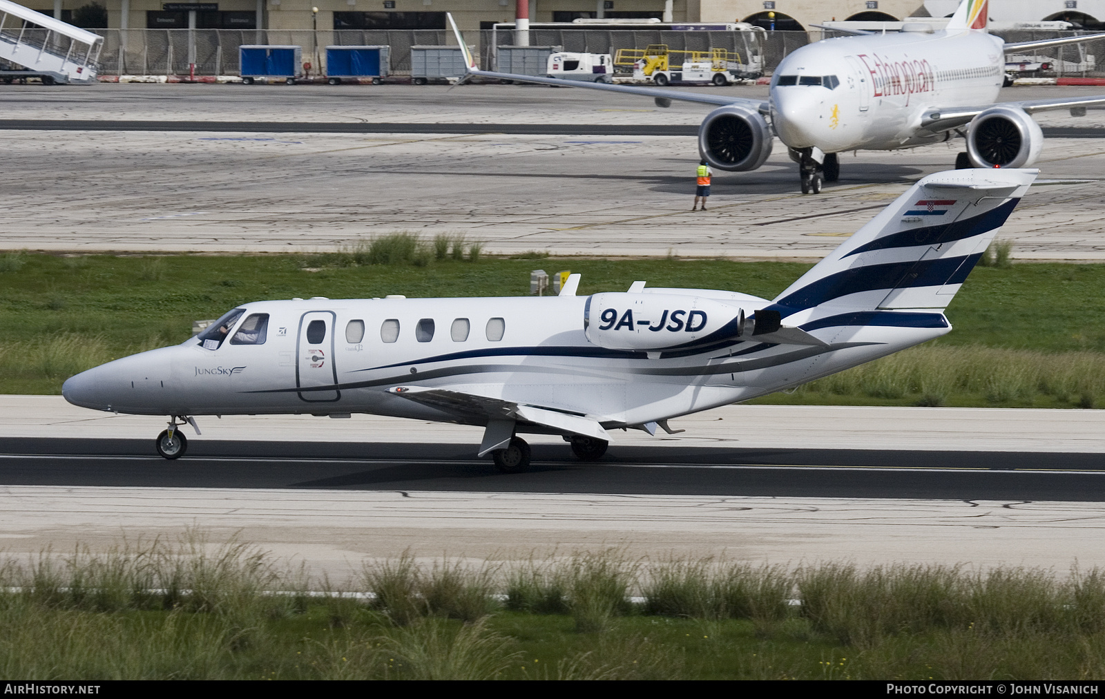 Aircraft Photo of 9A-JSD | Cessna 525A CitationJet CJ2 | Jung Sky | AirHistory.net #519206