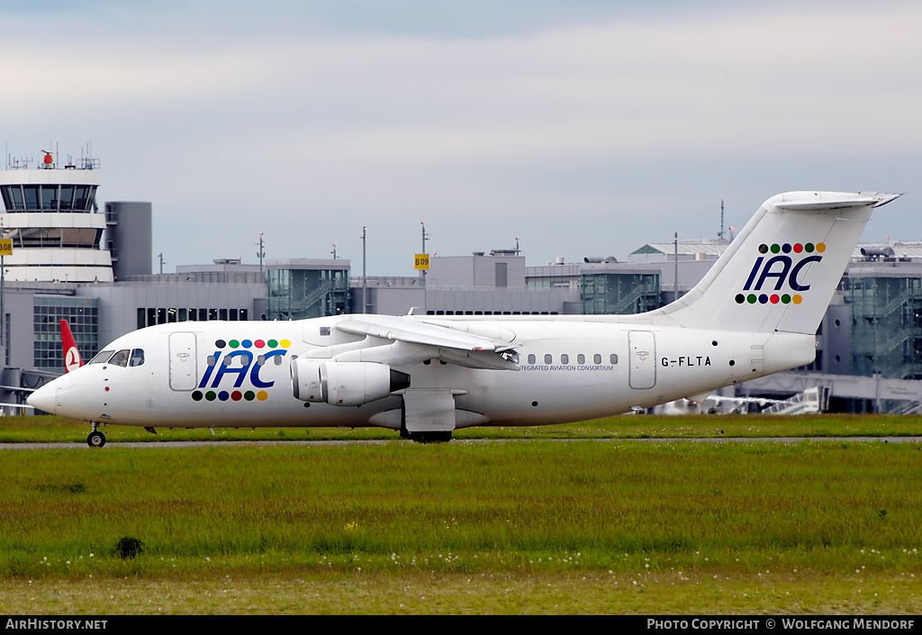 Aircraft Photo of G-FLTA | British Aerospace BAe-146-200 | IAC - Integrated Aviation Consortium | AirHistory.net #519209