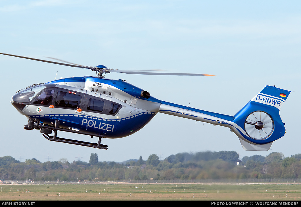 Aircraft Photo of D-HNWR | Airbus Helicopters EC-145 (BK-117 D-2) | Polizei Nordrhein-Westfalen | AirHistory.net #519222