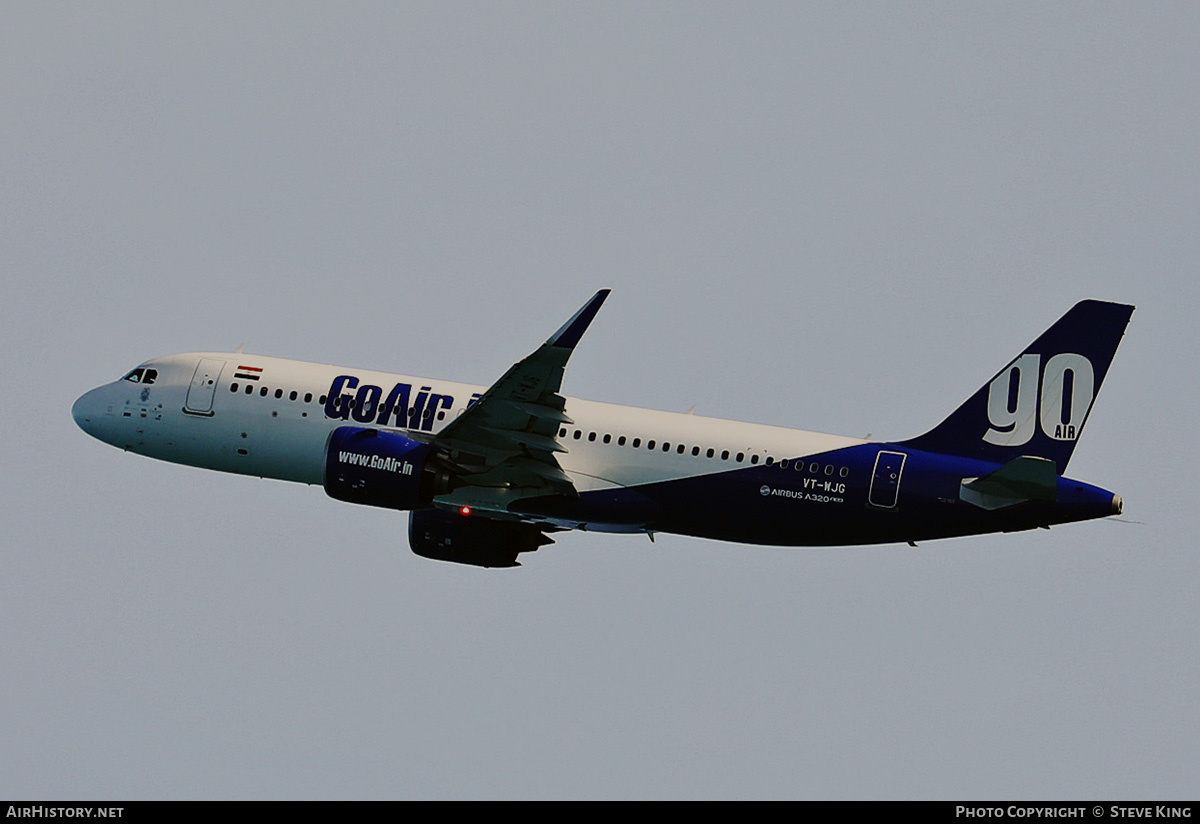 Aircraft Photo of VT-WJG | Airbus A320-271N | GoAir | AirHistory.net #519232