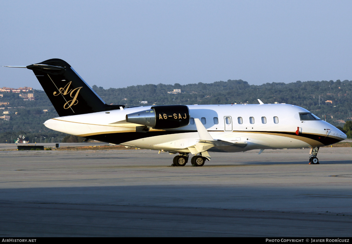 Aircraft Photo of A6-SAJ | Bombardier Challenger 605 (CL-600-2B16) | AirHistory.net #519234