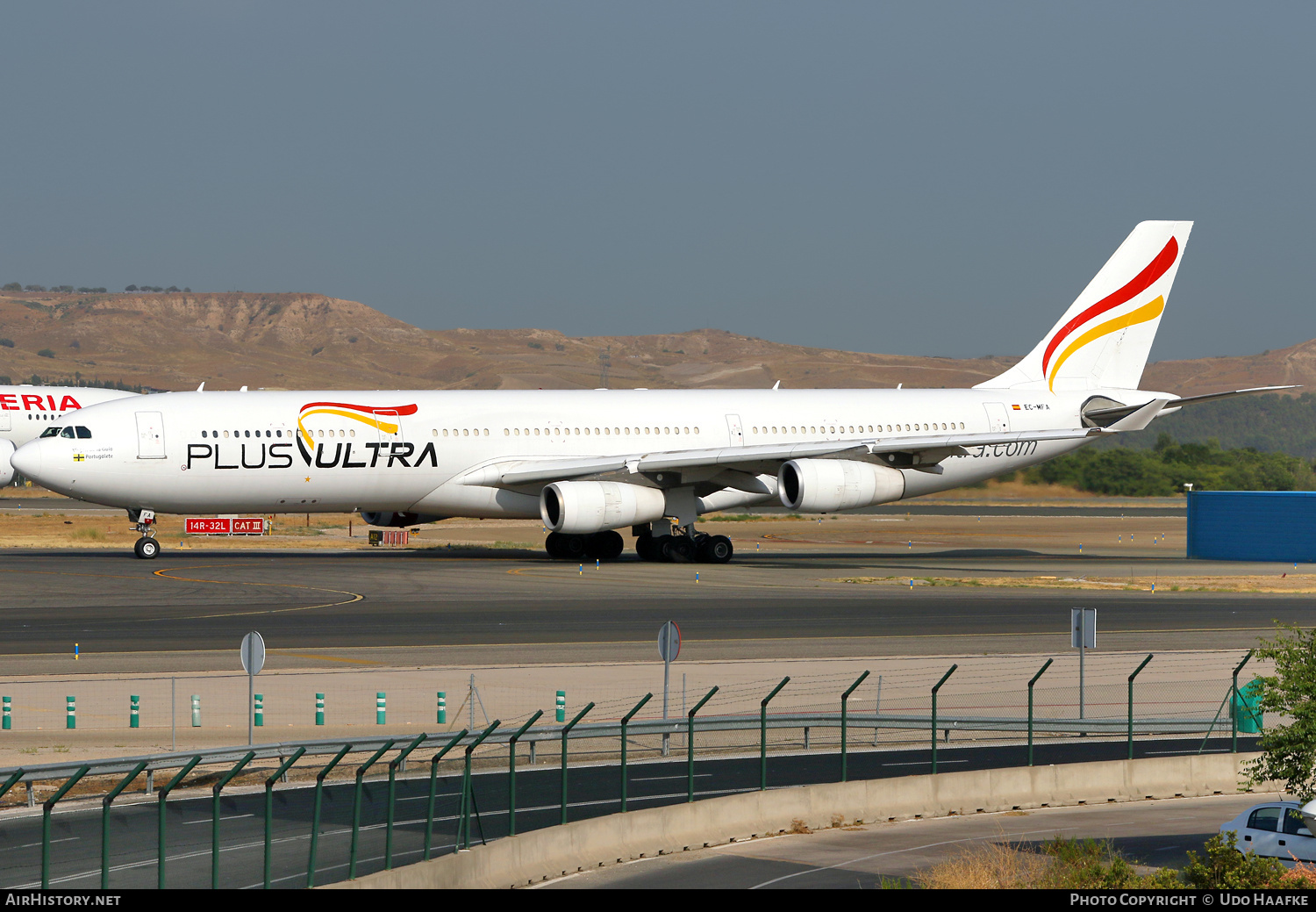 Aircraft Photo of EC-MFA | Airbus A340-313X | Plus Ultra Líneas Aéreas | AirHistory.net #519257