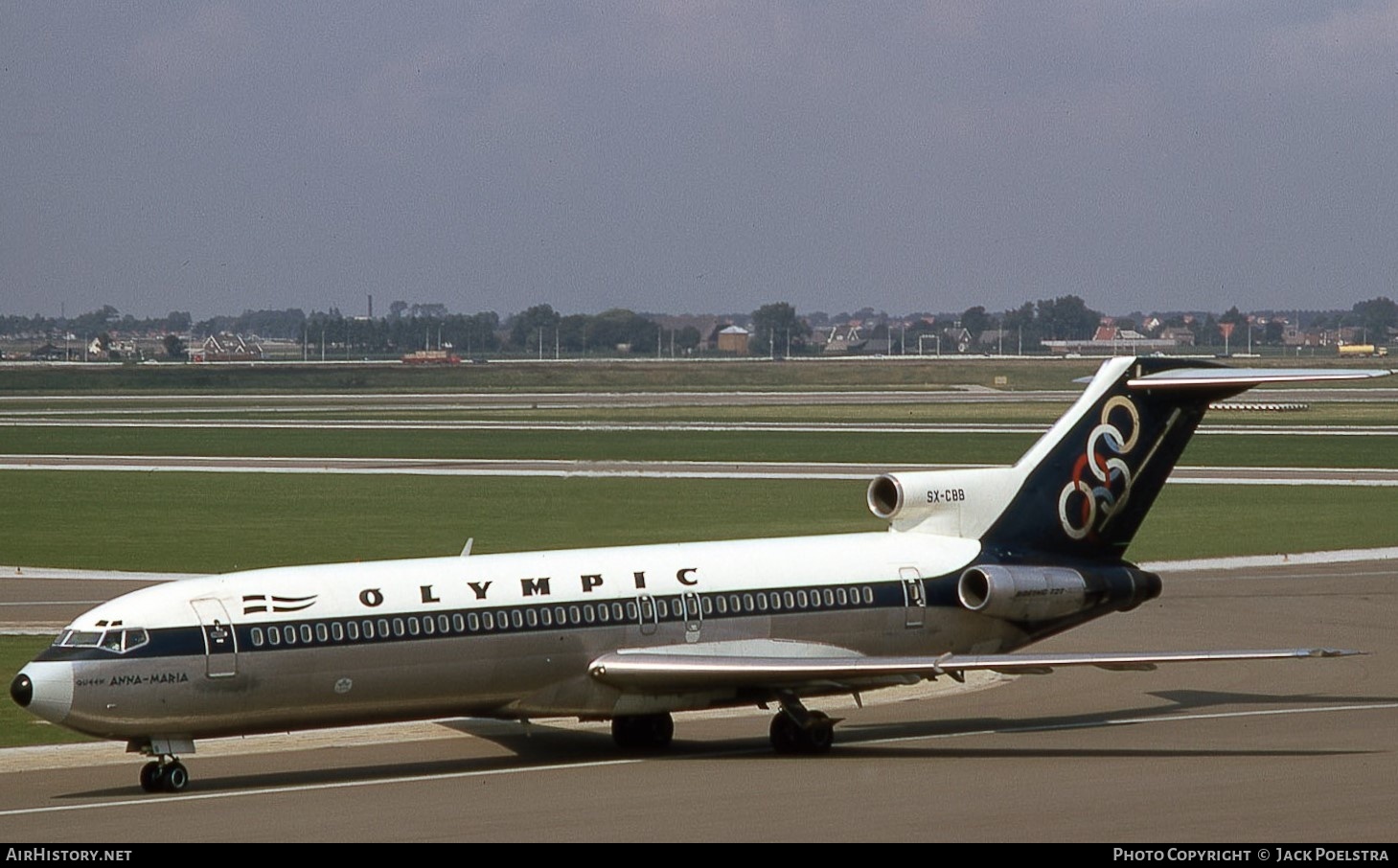 Aircraft Photo of SX-CBB | Boeing 727-284 | Olympic | AirHistory.net #519264