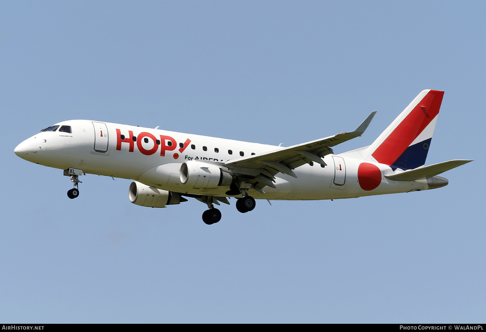 Aircraft Photo of F-HBXL | Embraer 170LR (ERJ-170-100LR) | Hop! | AirHistory.net #519266