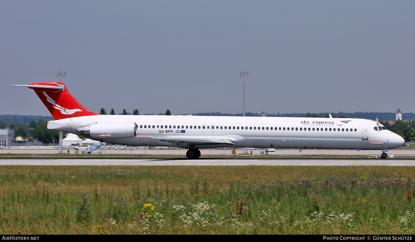 Aircraft Photo of SX-BPP | McDonnell Douglas MD-83 (DC-9-83) | Sky Express | AirHistory.net #519281