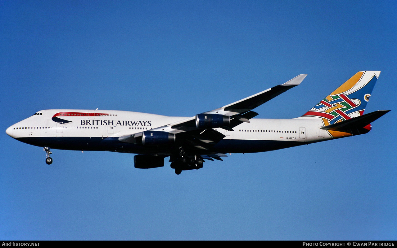 Aircraft Photo of G-BYGB | Boeing 747-436 | British Airways | AirHistory.net #519338