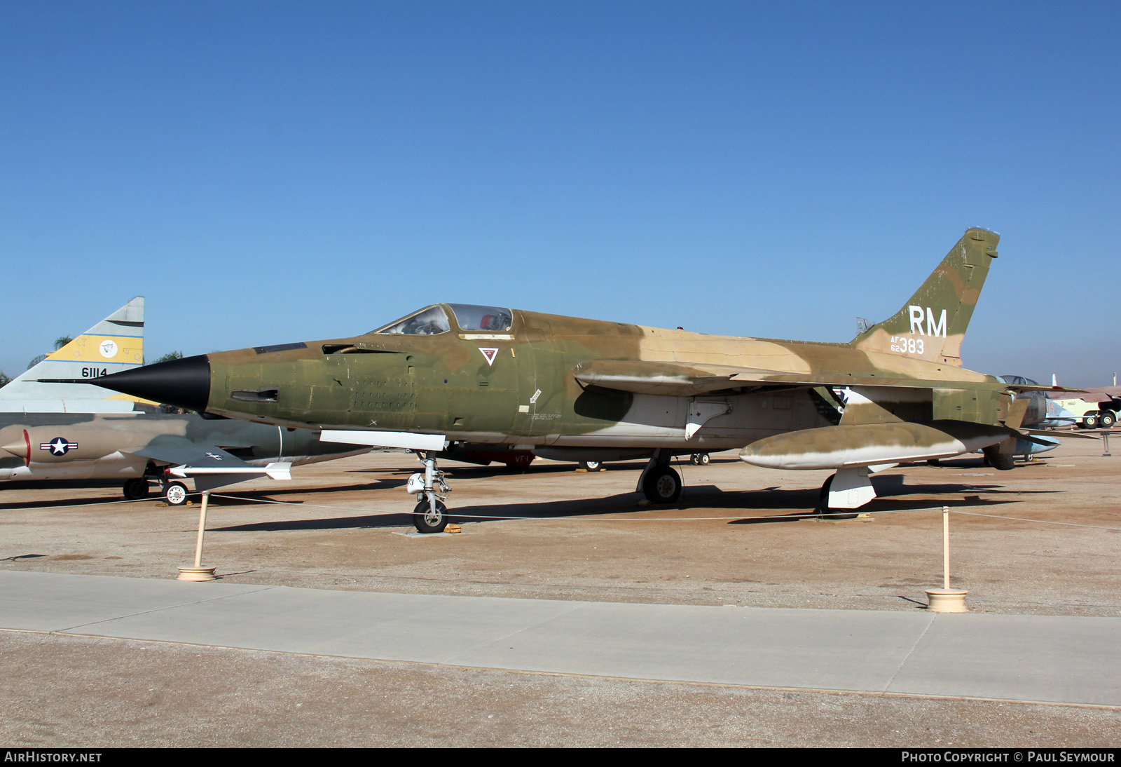 Aircraft Photo of 62-4383 / AF62-383 | Republic F-105D Thunderchief | USA - Air Force | AirHistory.net #519345