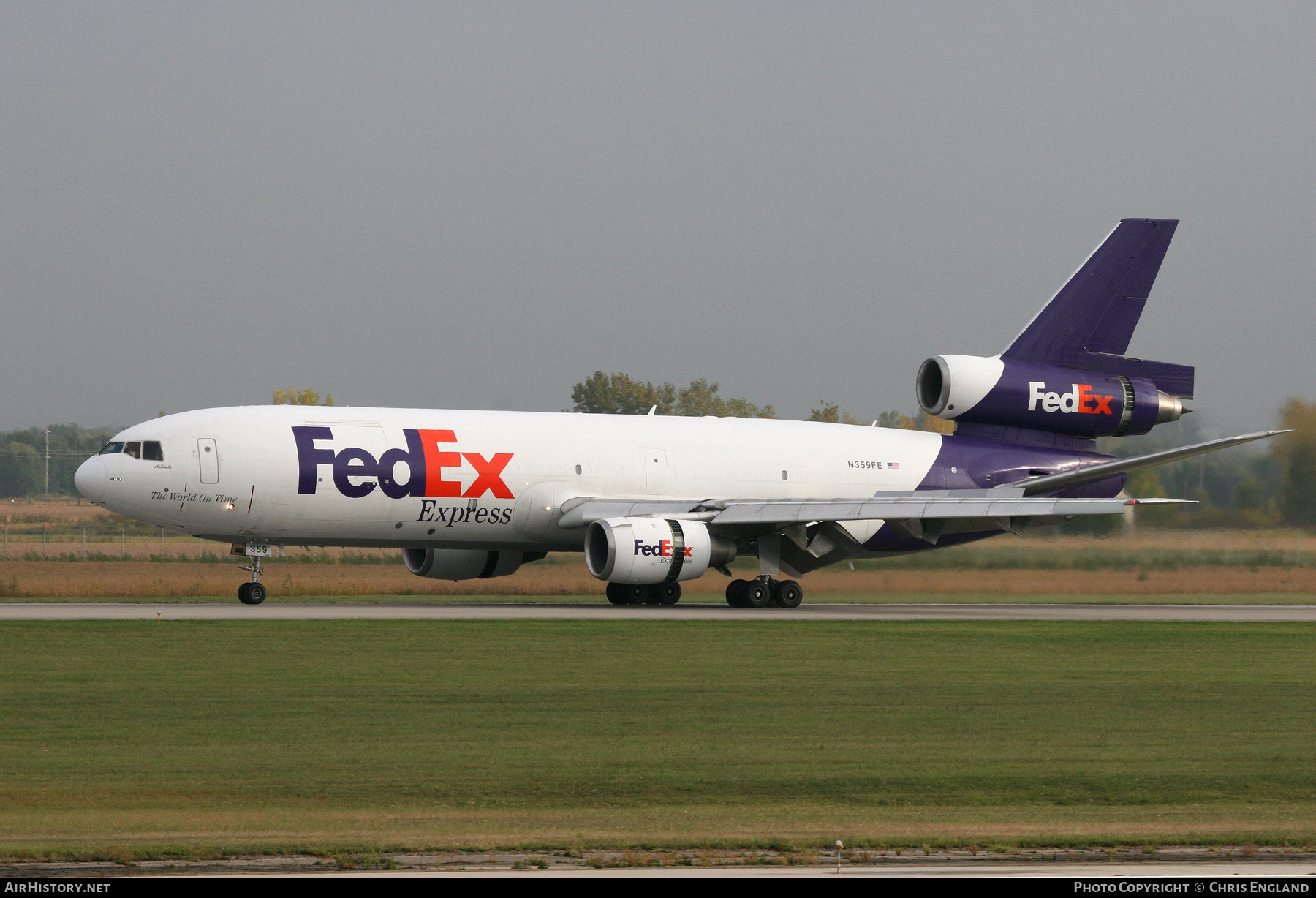 Aircraft Photo of N359FE | Boeing MD-10-10F | FedEx Express - Federal Express | AirHistory.net #519350
