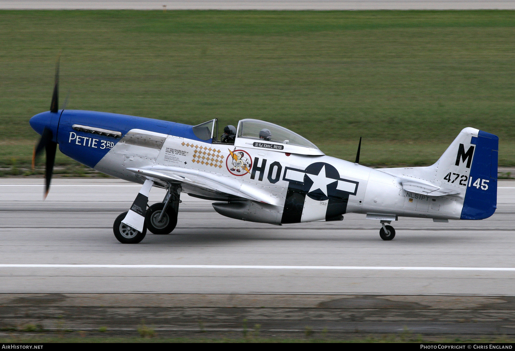 Aircraft Photo of N51PT / NL51PT / 472145 | North American P-51D Mustang | USA - Air Force | AirHistory.net #519352