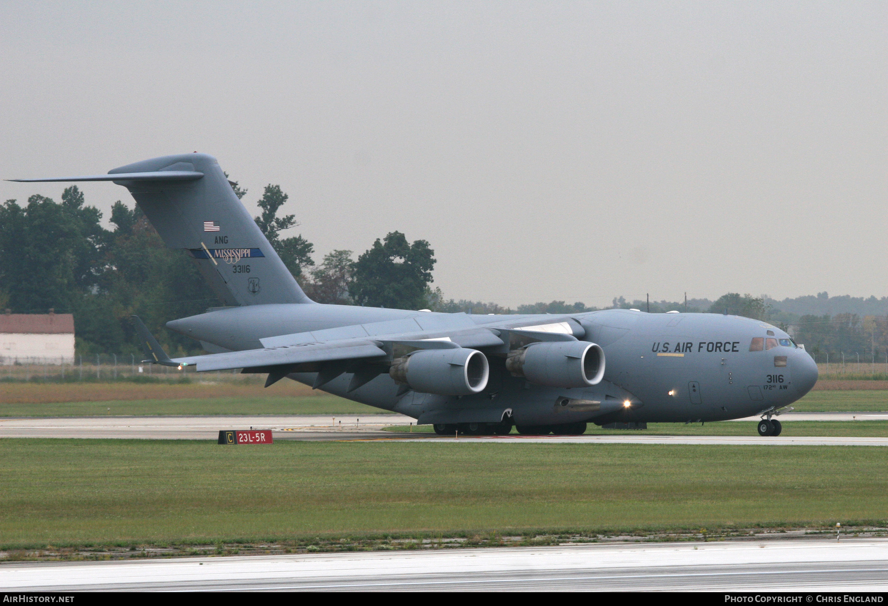 Aircraft Photo of 03-3116 / 33116 | Boeing C-17A Globemaster III | USA - Air Force | AirHistory.net #519354