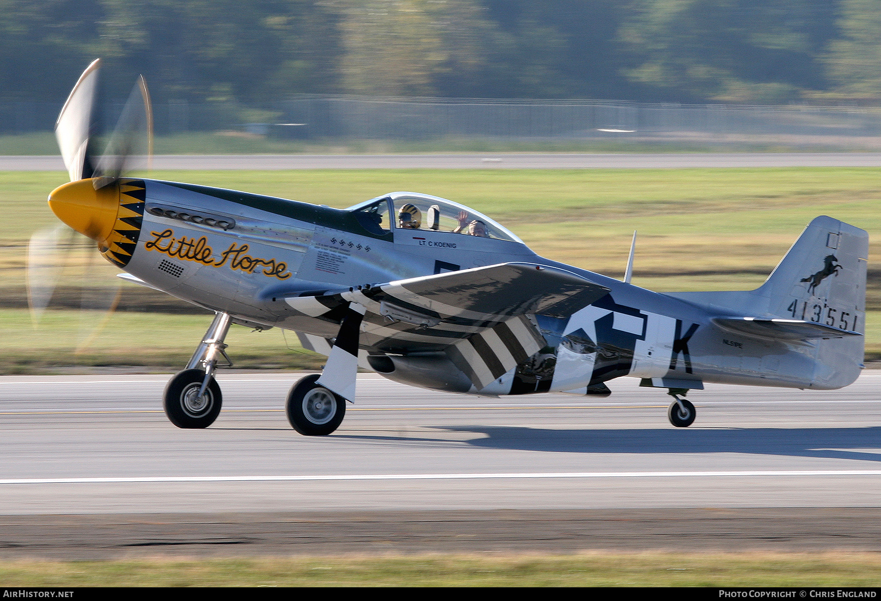 Aircraft Photo of N51PE / NL51PE / 413551 | North American P-51D Mustang | USA - Air Force | AirHistory.net #519356