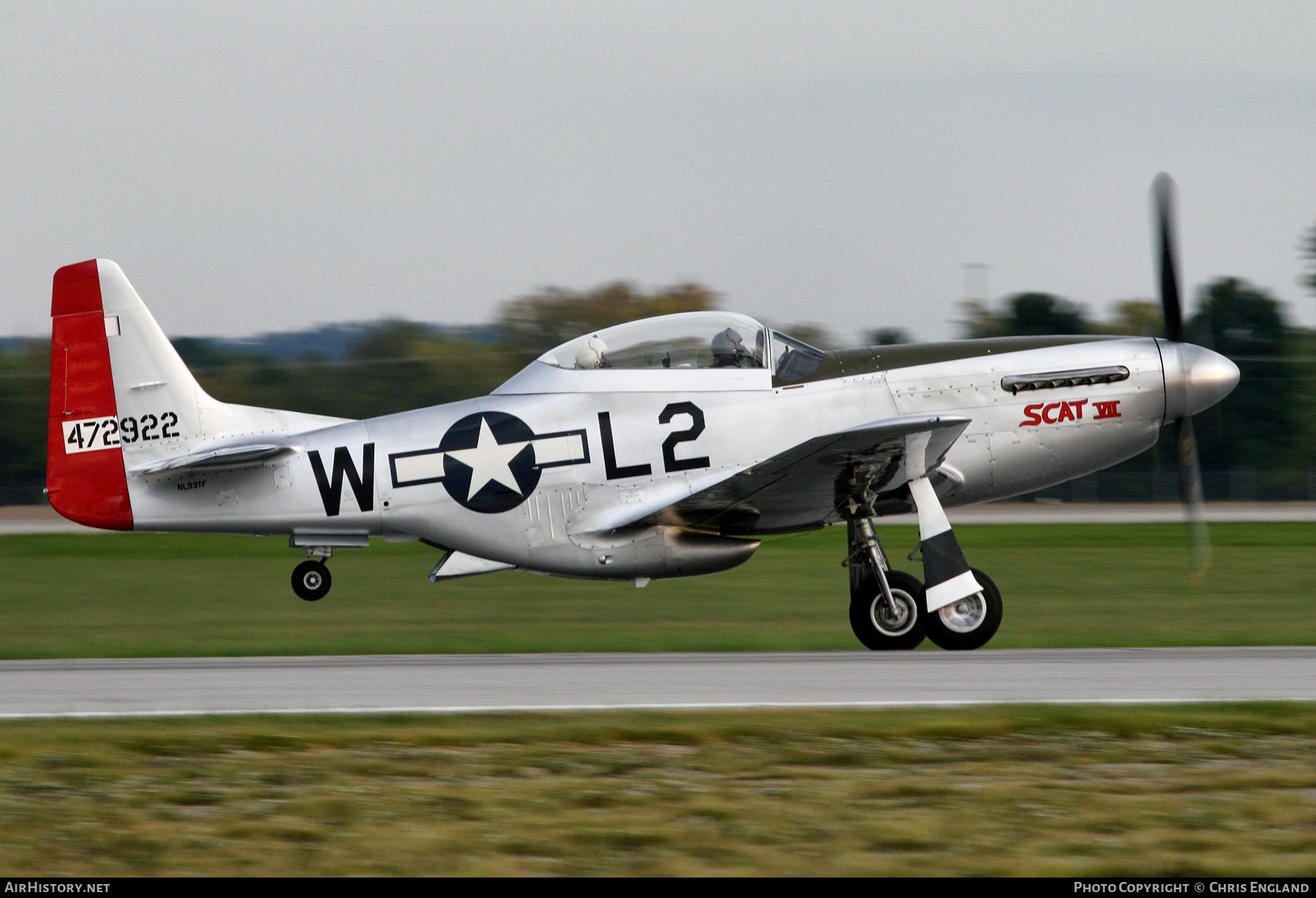 Aircraft Photo of N93TF / NL93TF / 472922 | North American TF-51D Mustang | USA - Air Force | AirHistory.net #519371