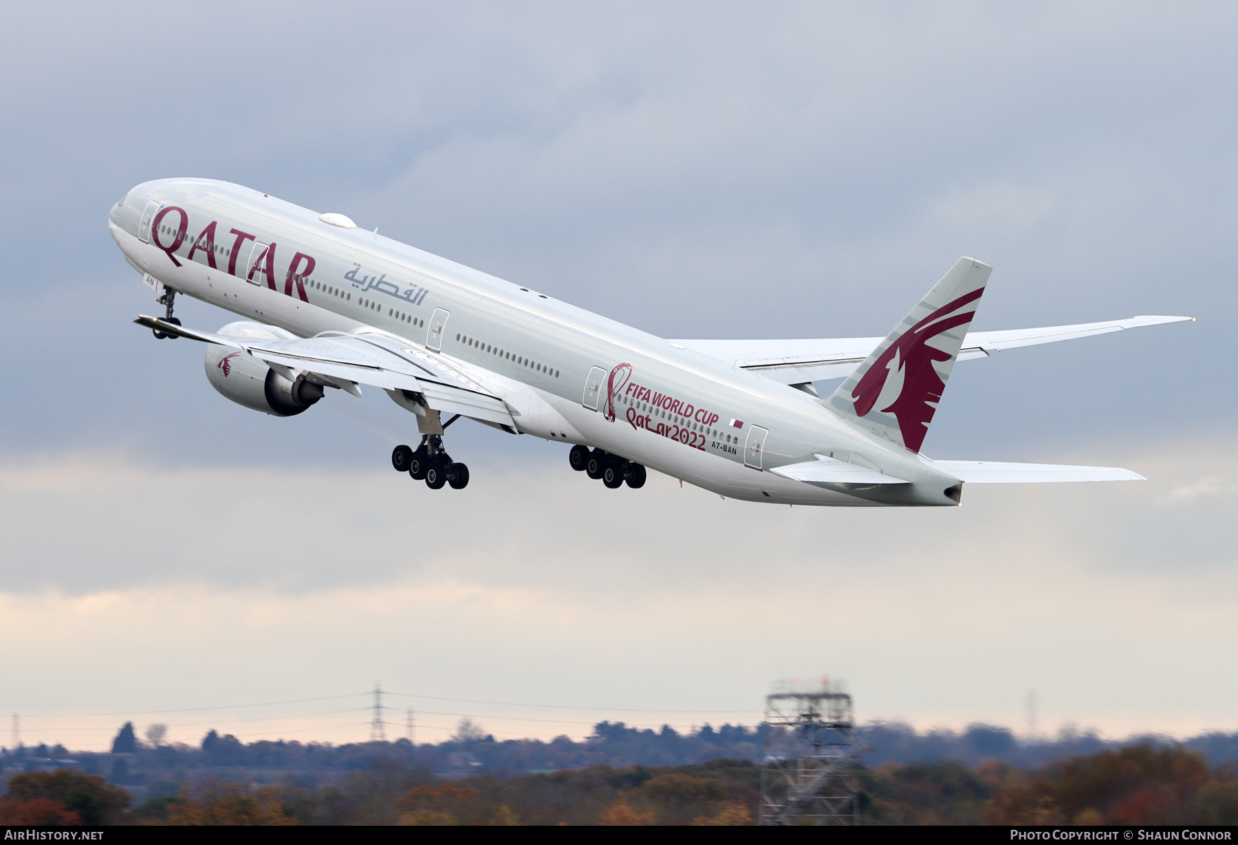 Aircraft Photo of A7-BAN | Boeing 777-3DZ/ER | Qatar Airways | AirHistory.net #519373