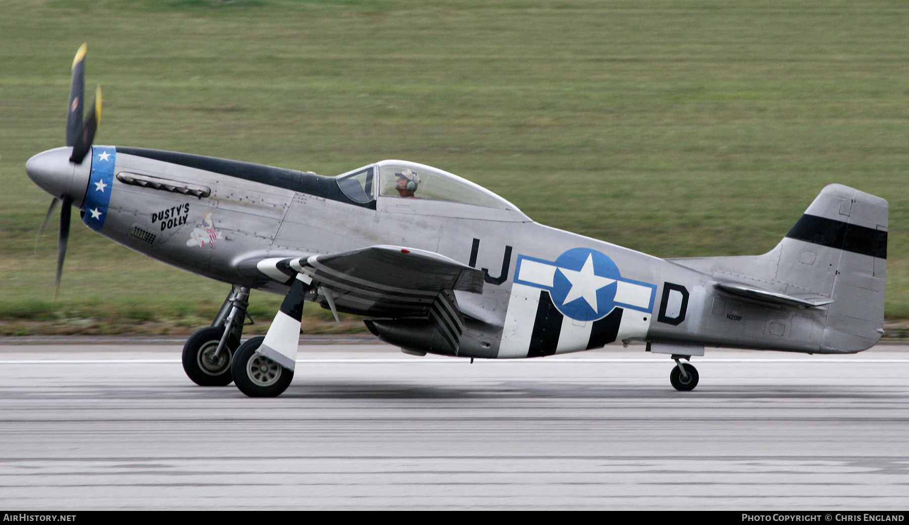 Aircraft Photo of N201F | North American P-51D Mustang | USA - Air Force | AirHistory.net #519385