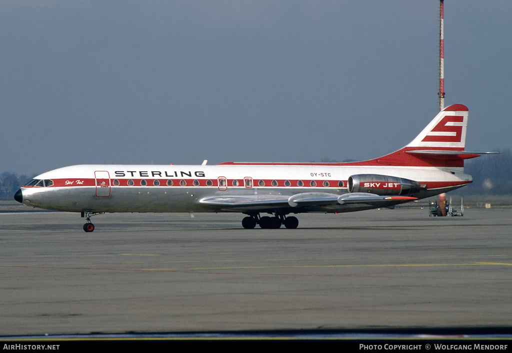 Aircraft Photo of OY-STC | Sud SE-210 Caravelle 10B3 Super B | Sterling Airways | AirHistory.net #519391