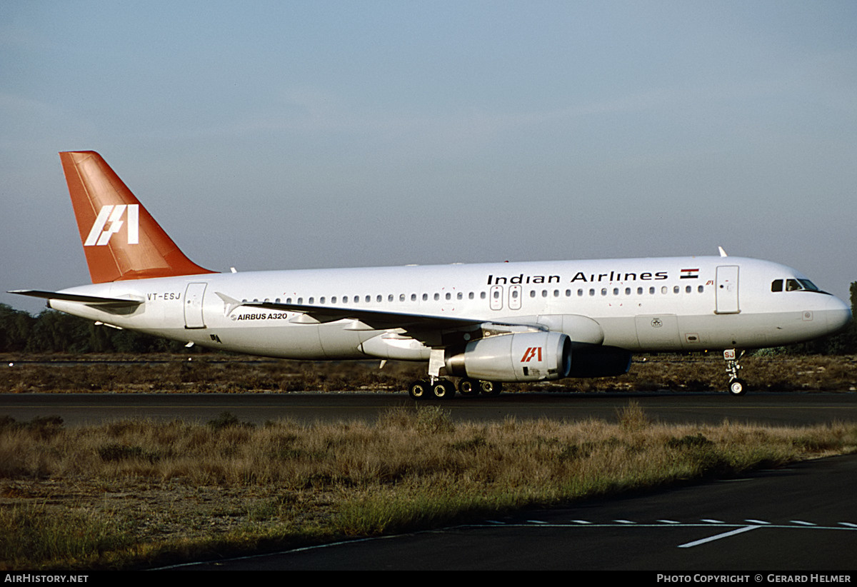 Aircraft Photo of VT-ESJ | Airbus A320-231 | Indian Airlines | AirHistory.net #519403