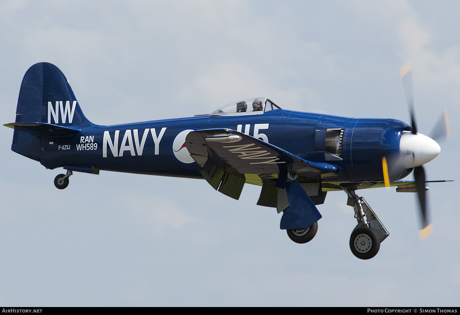 Aircraft Photo of F-AZXJ / WH589 | Hawker Sea Fury FB11 | Australia - Navy | AirHistory.net #519418