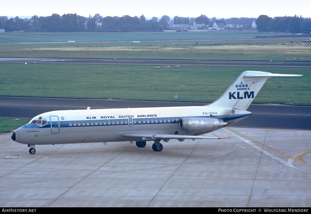 Aircraft Photo of PH-DNA | Douglas DC-9-15 | KLM - Royal Dutch Airlines | AirHistory.net #519419