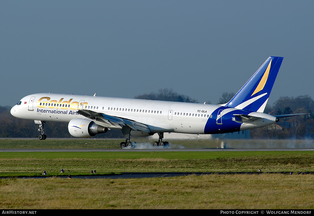 Aircraft Photo of TC-GLA | Boeing 757-2Q8 | Golden International Airlines | AirHistory.net #519423