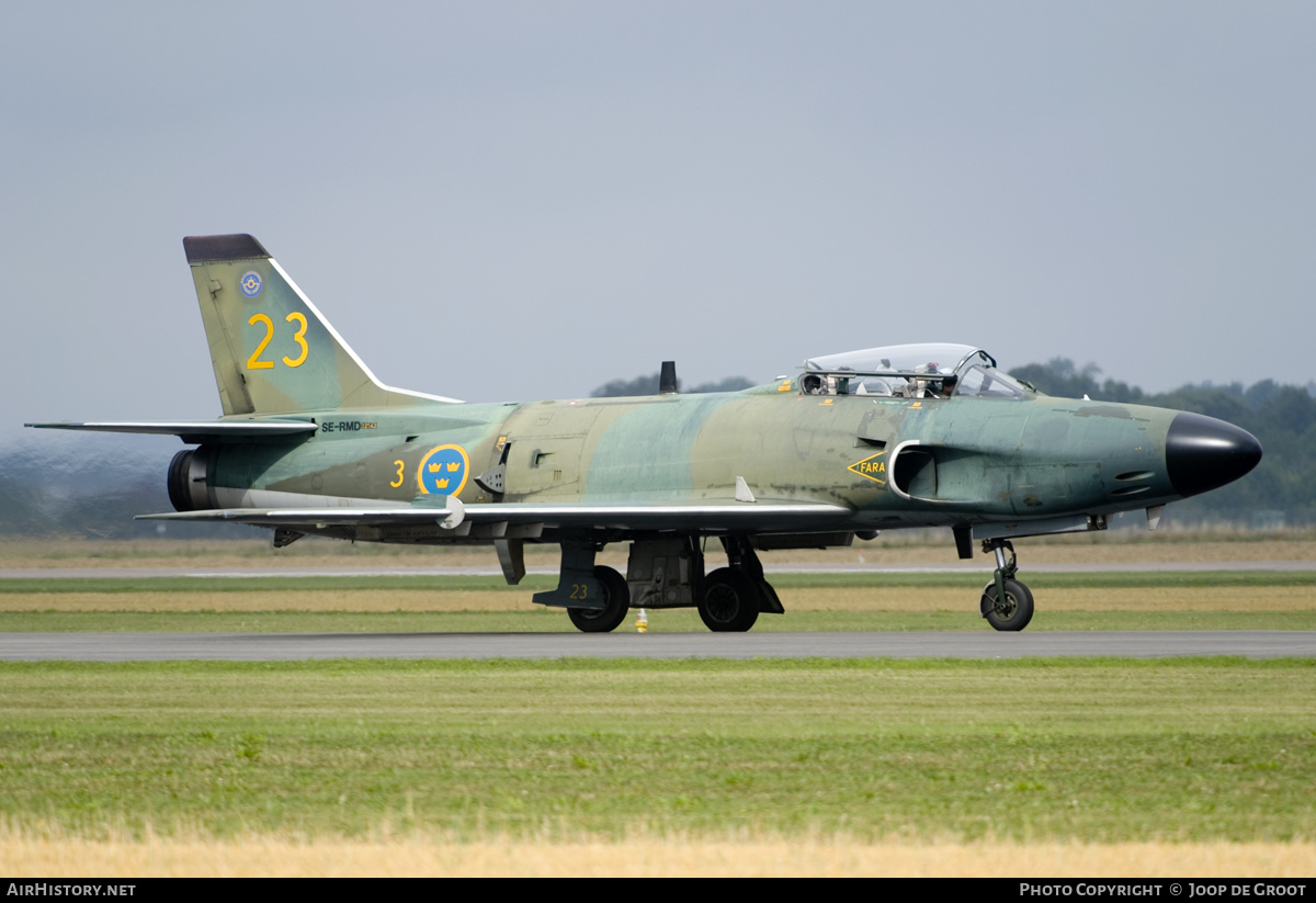 Aircraft Photo of SE-RMD / 32542 | Saab J32B Lansen | Sweden - Air Force | AirHistory.net #519430