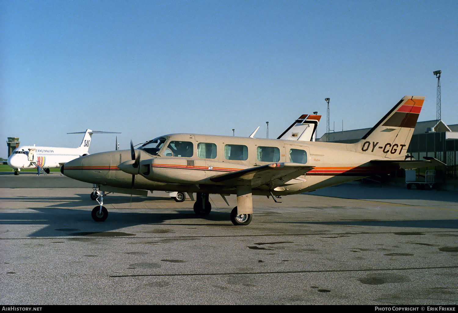 Aircraft Photo of OY-CGT | Piper PA-31-350 Chieftain | AirHistory.net #519434