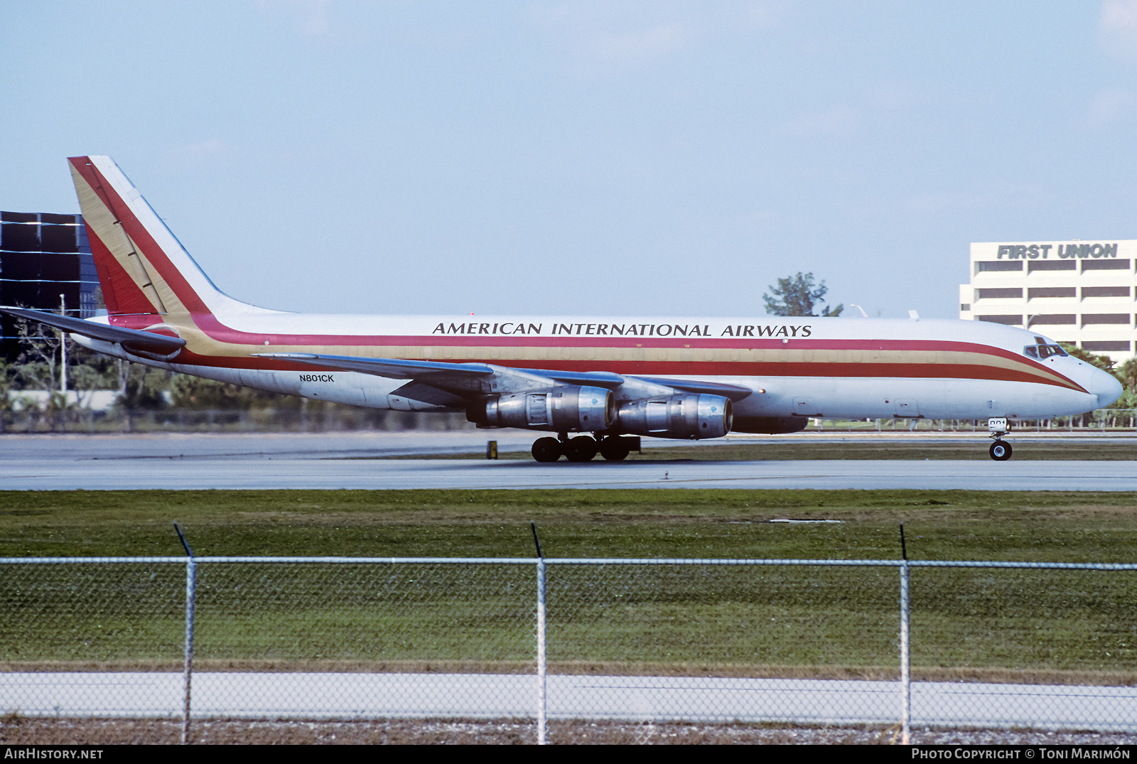 Aircraft Photo of N801CK | Douglas DC-8-55(F) | AirHistory.net #519437