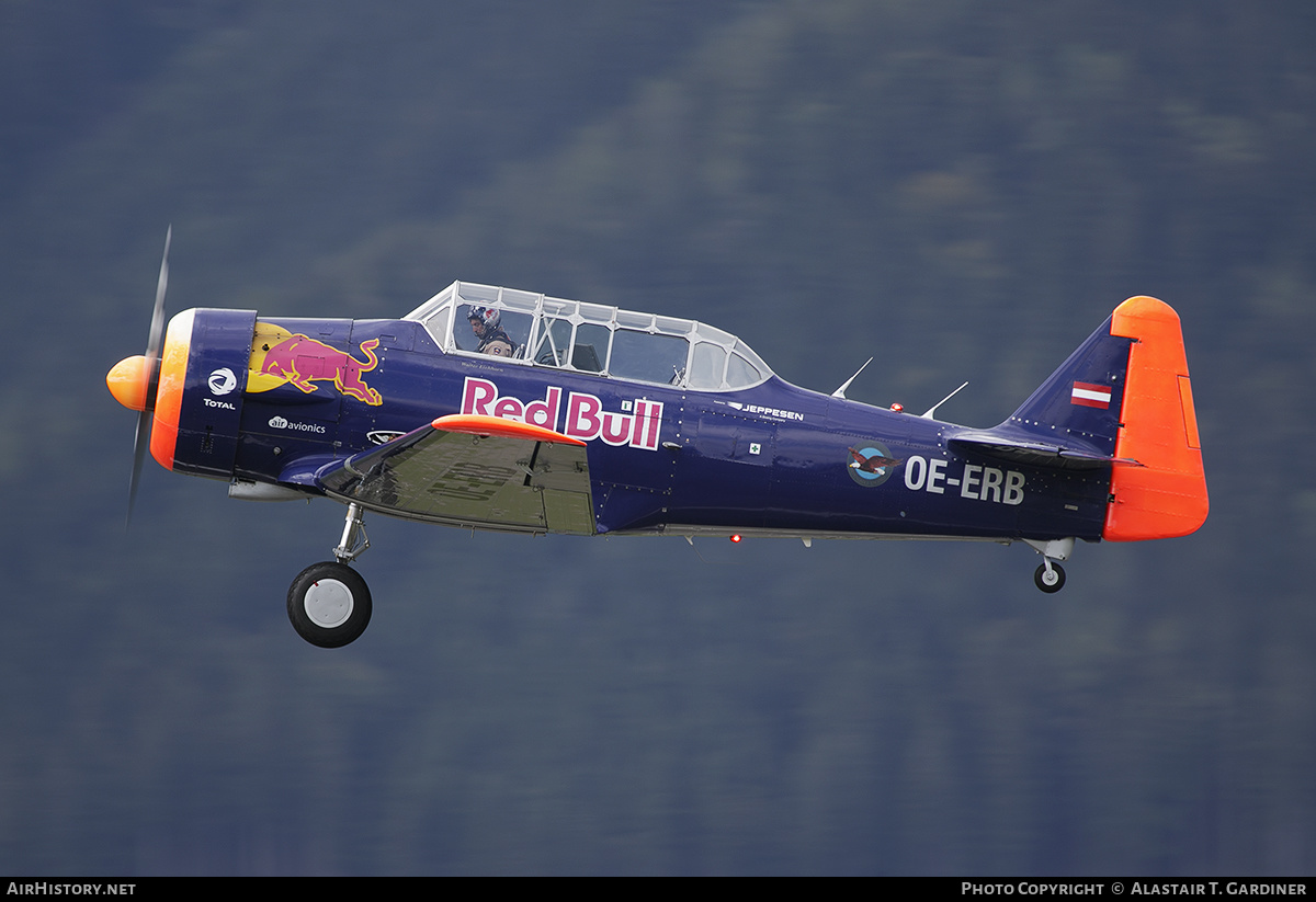 Aircraft Photo of OE-ERB | North American AT-16 Harvard IIB | Red Bull | AirHistory.net #519438