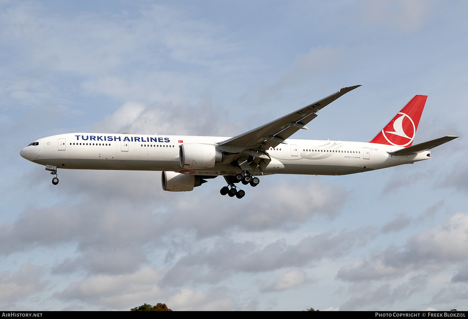 Aircraft Photo of TC-LKB | Boeing 777-36N/ER | Turkish Airlines | AirHistory.net #519461