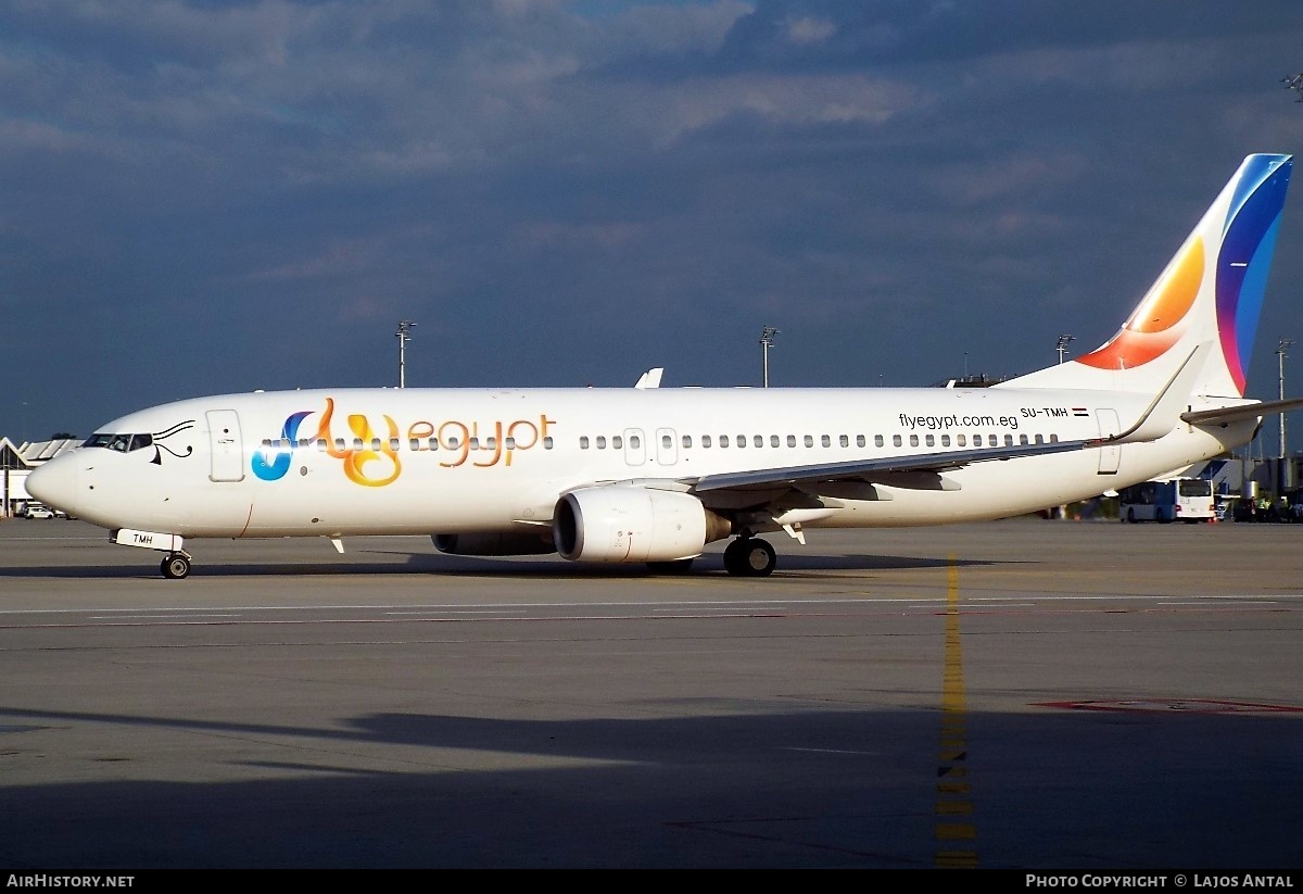 Aircraft Photo of SU-TMH | Boeing 737-8GJ | FlyEgypt | AirHistory.net #519493