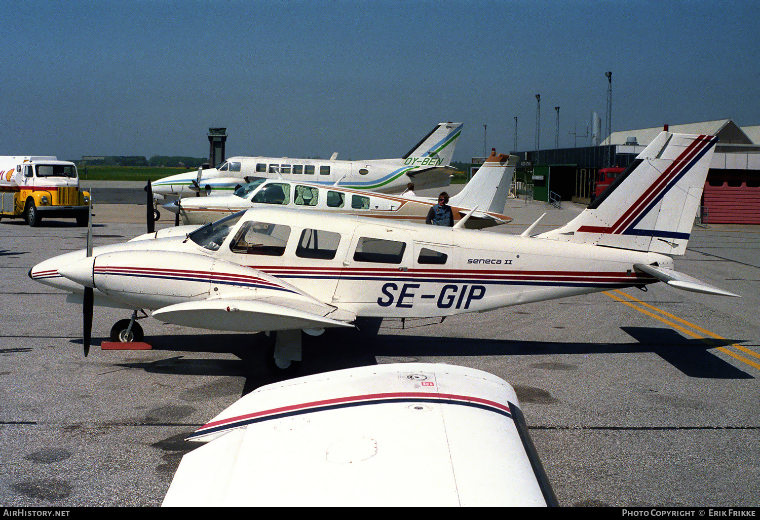 Aircraft Photo of SE-GIP | Piper PA-34-200T Seneca II | AirHistory.net #519506
