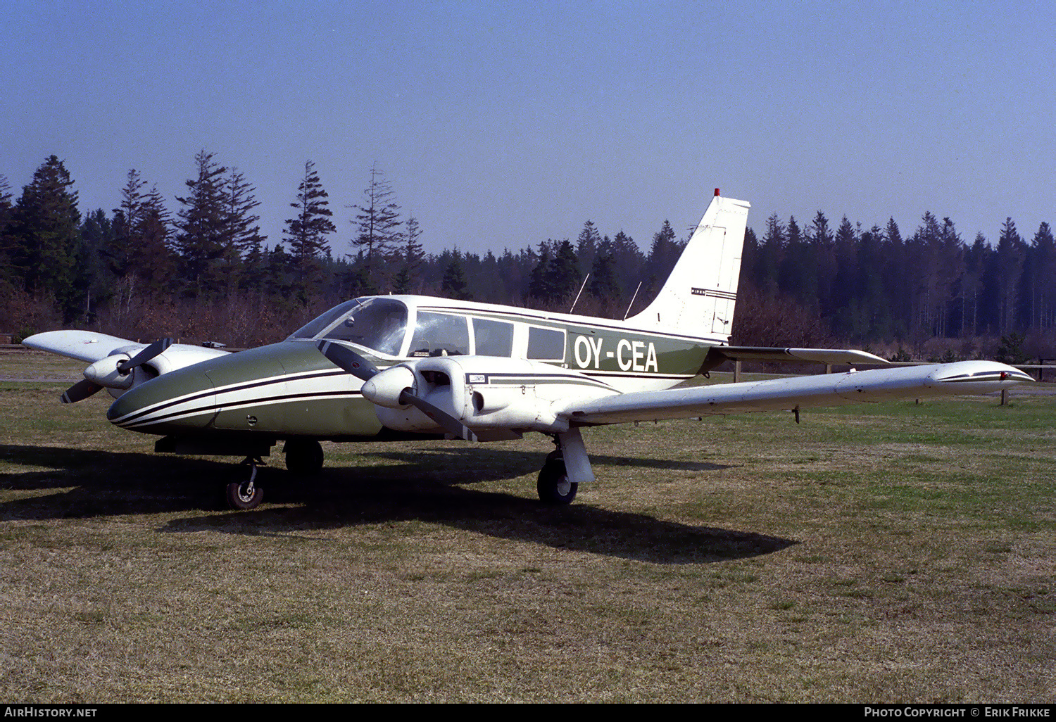 Aircraft Photo of OY-CEA | Piper PA-34-200 Seneca | AirHistory.net #519509