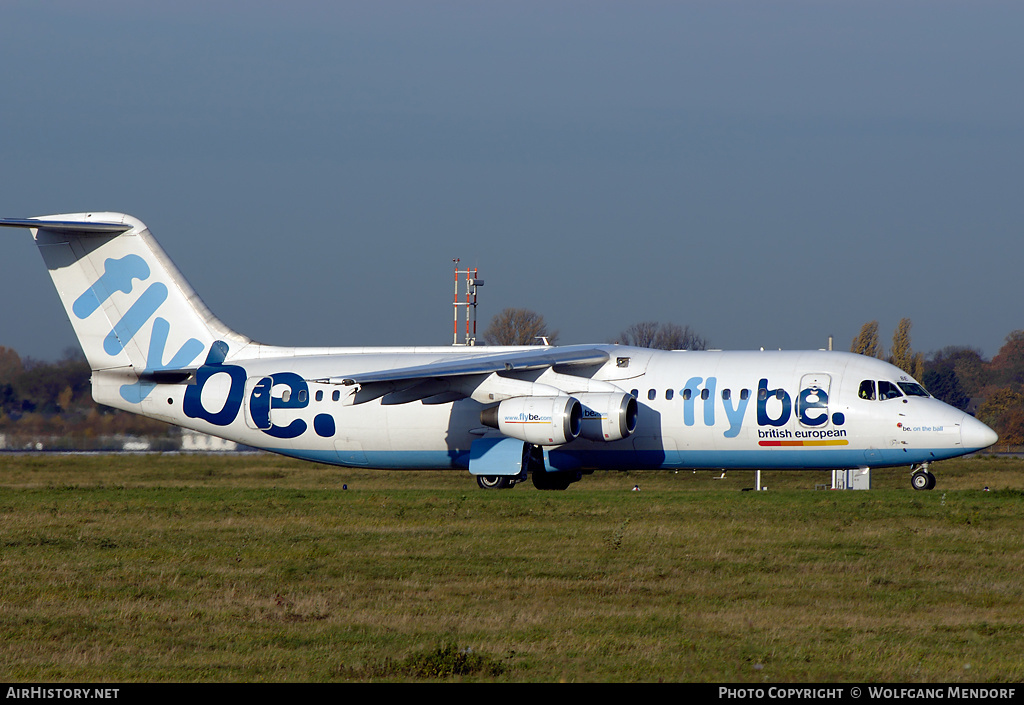 Aircraft Photo of G-JEBE | British Aerospace BAe-146-300 | Flybe - British European | AirHistory.net #519516