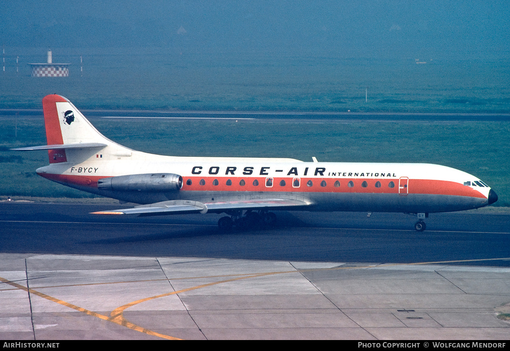 Aircraft Photo of F-BYCY | Sud SE-210 Caravelle VI-N | Corse Air International | AirHistory.net #519522