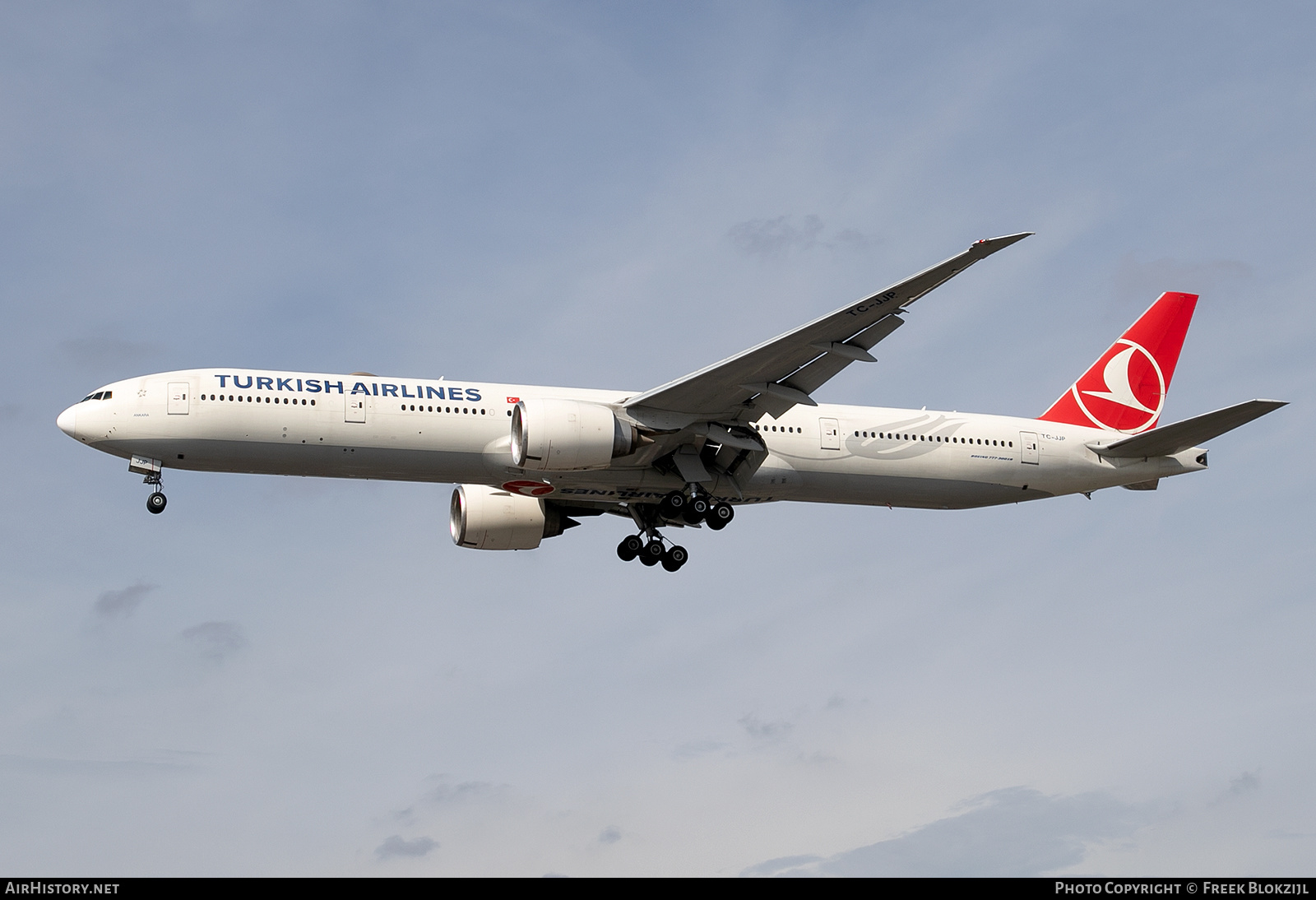 Aircraft Photo of TC-JJP | Boeing 777-3F2/ER | Turkish Airlines | AirHistory.net #519526