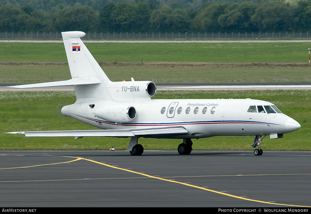 Aircraft Photo of YU-BNA | Dassault Falcon 50 | Republic of Serbia | AirHistory.net #519535