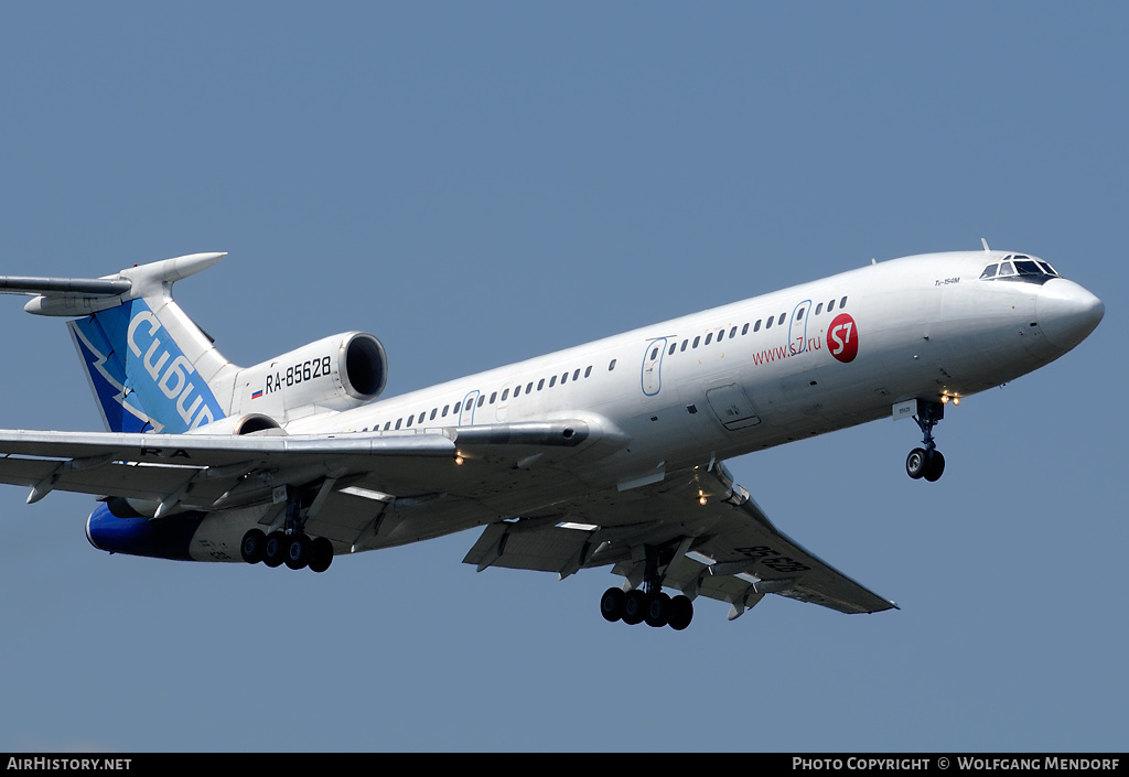 Aircraft Photo of RA-85628 | Tupolev Tu-154M | Sibir - Siberia Airlines | AirHistory.net #519537