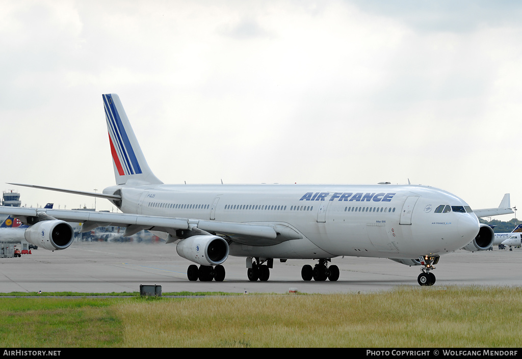 Aircraft Photo of F-GLZS | Airbus A340-313 | Air France | AirHistory.net #519538