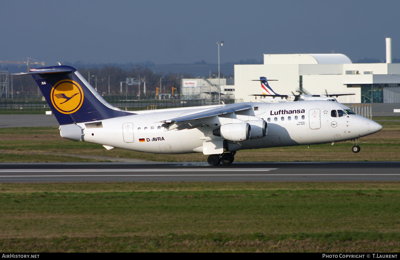 Aircraft Photo of D-AVRA | British Aerospace Avro 146-RJ85 | Lufthansa | AirHistory.net #519554