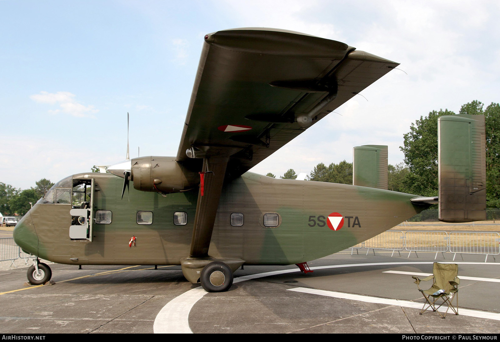 Aircraft Photo of 5S-TA | Short SC.7 Skyvan 3M-400 | Austria - Air Force | AirHistory.net #519559