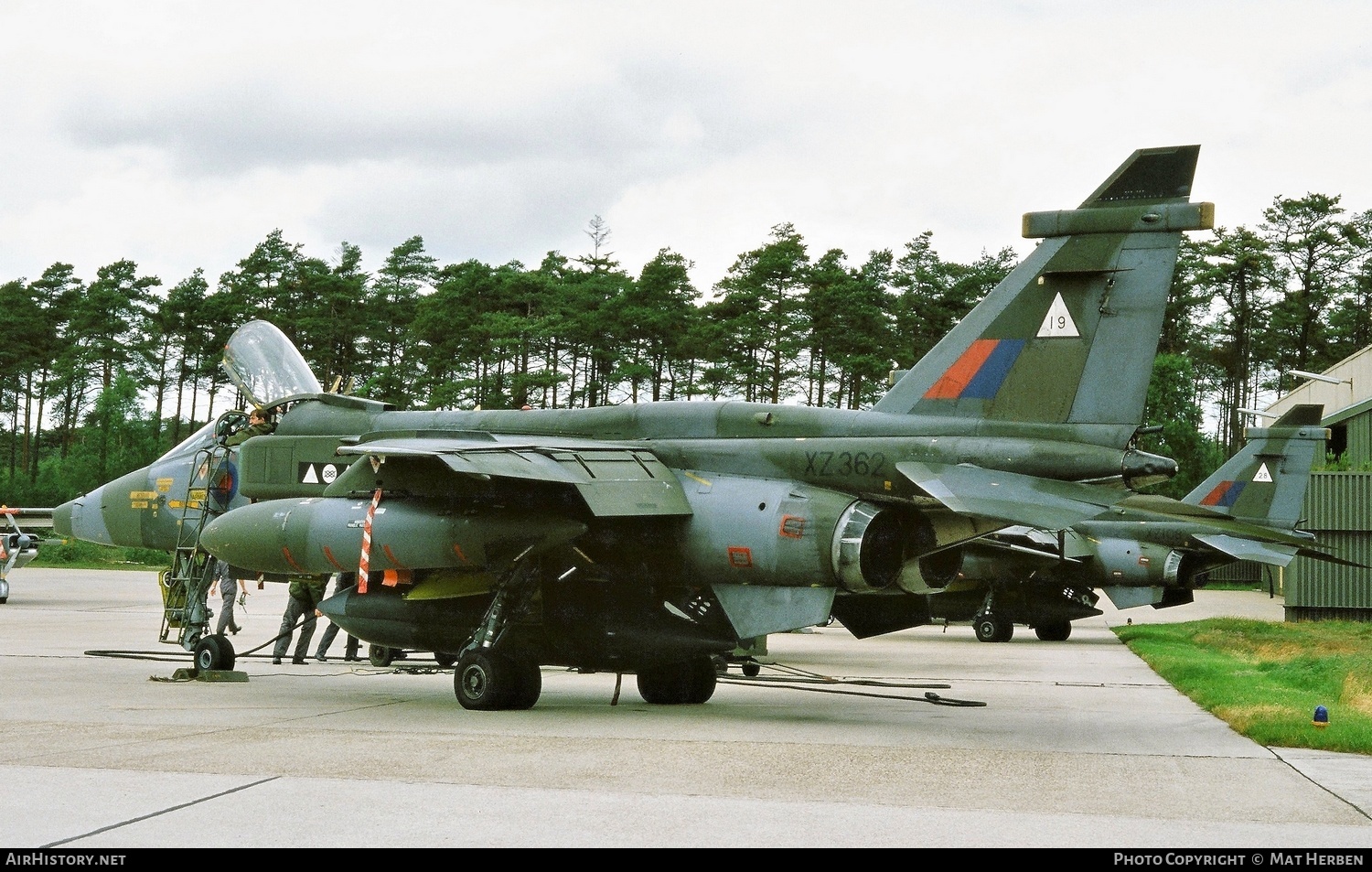 Aircraft Photo of XZ362 | Sepecat Jaguar GR1 | UK - Air Force | AirHistory.net #519572